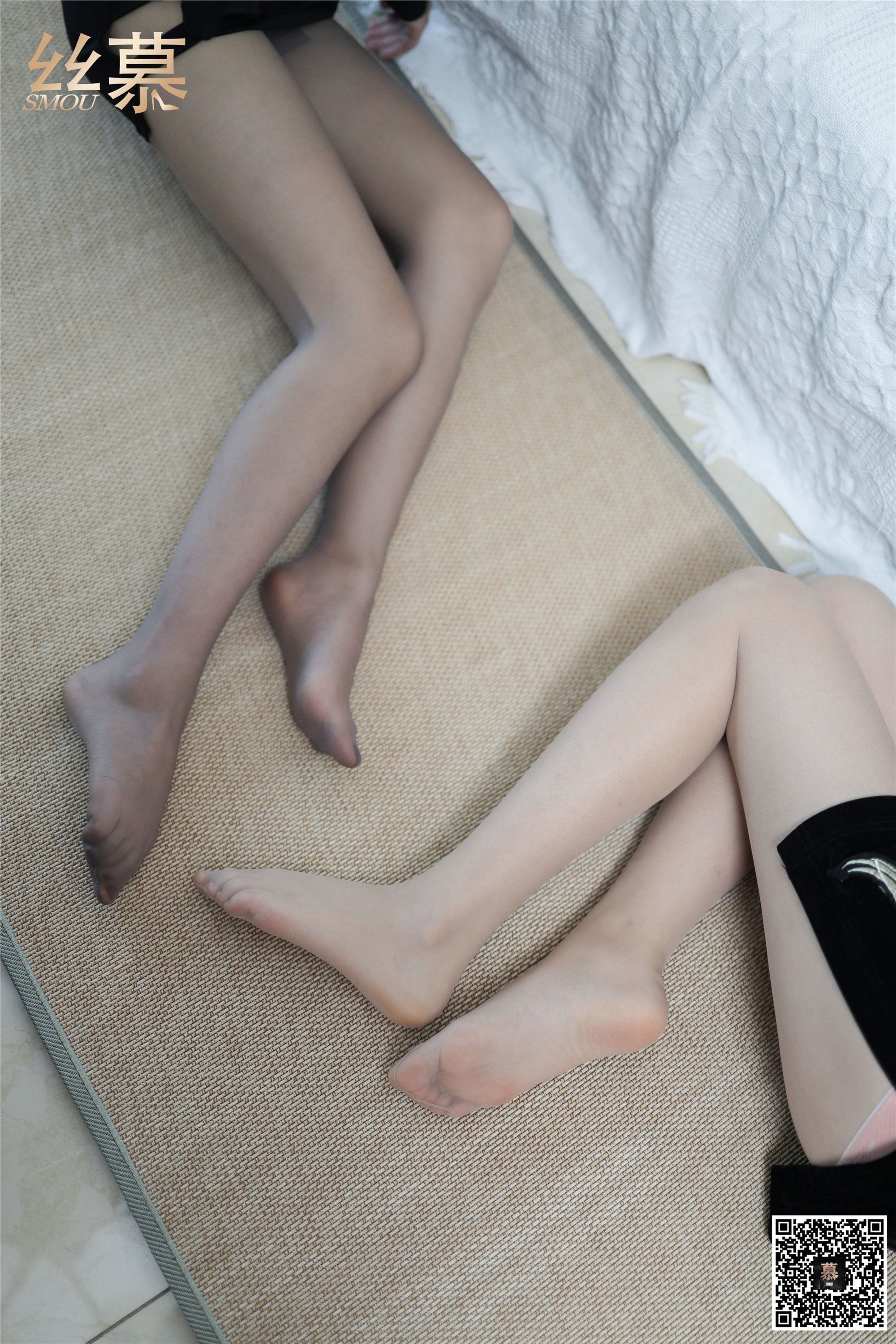 丝慕写真 特写集 TX042 米朵+新模 - 旗袍双美